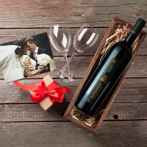 Cantina-Bacco-Bomboniera-bottiglia vino