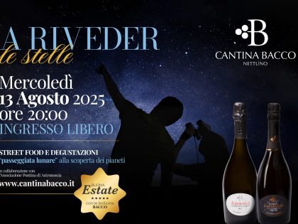 “A riveder le stelle”: torna l’imperdibile evento tra vino e astronomia di Cantina Bacco